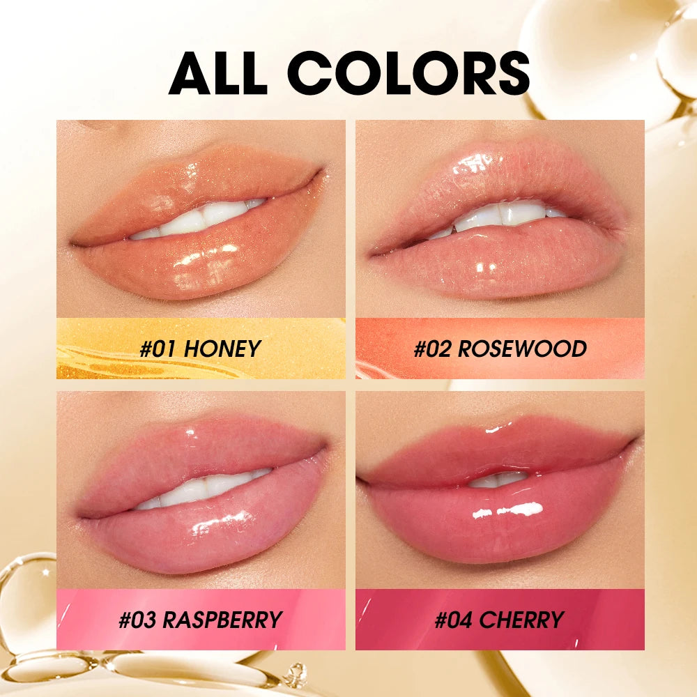 O.TWO.O Lip Oil Gloss Lip Plumper Makeup Moisturizing NonSticky Sexy