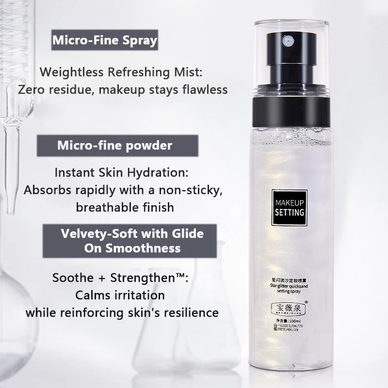Makeup Fixer Spray Waterproof Sweatproof Long Lasting Oil Control