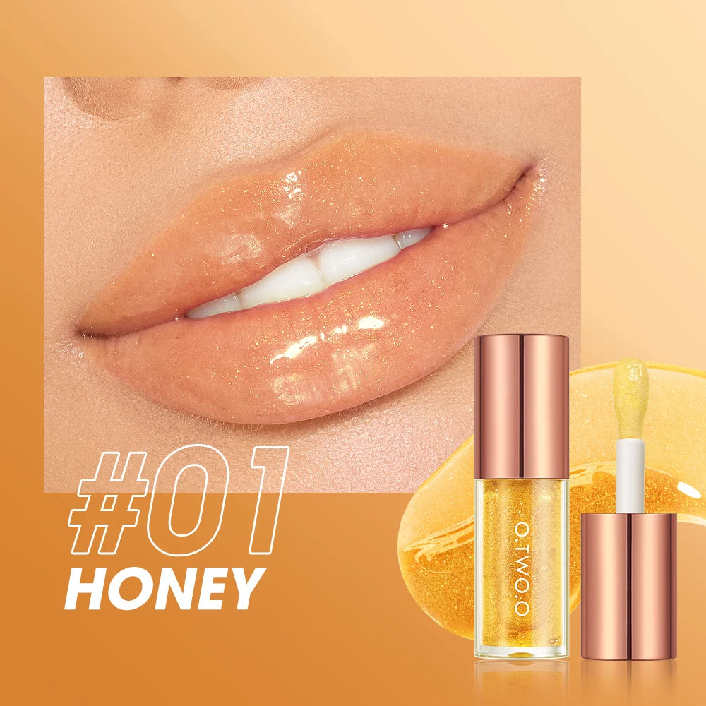 O.TWO.O Lip Oil Gloss Lip Plumper Makeup Moisturizing NonSticky Sexy